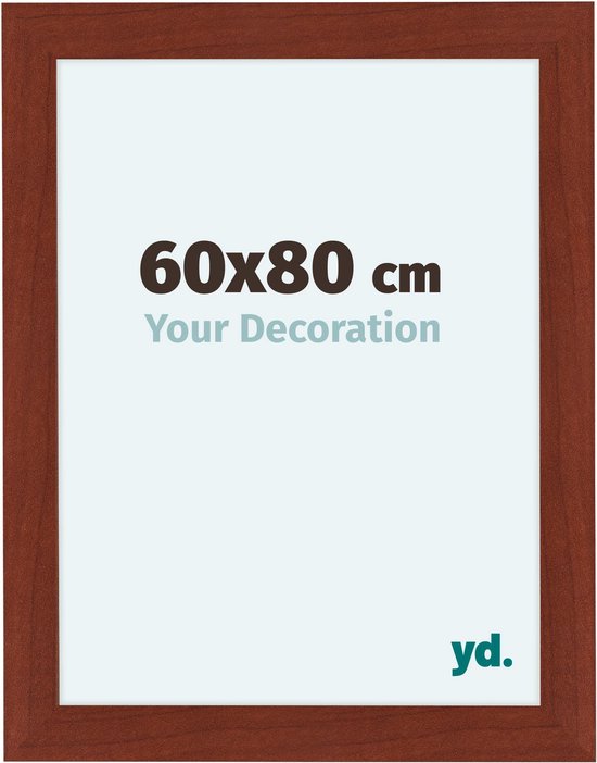 Your Decoration Como MDF Fotolijst - 60x80 cm - Kersen