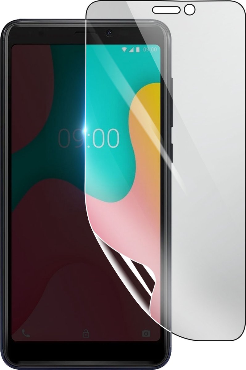 3mk, Geschikt voor Wiko Y60, Schokbestendige Hydrogel Screenprotector, Transparant