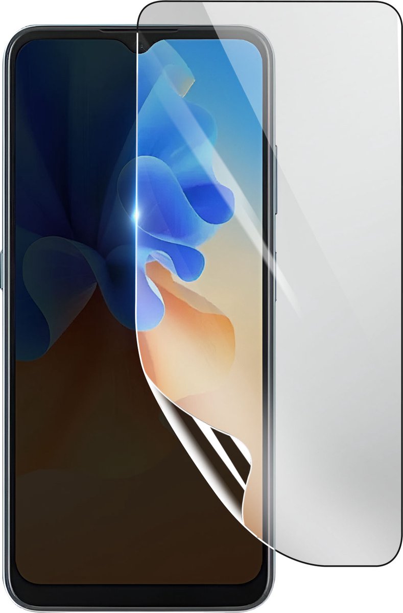 3mk, Geschikt voor Blackview A85, Schokbestendige Hydrogel Screenprotector, Transparant
