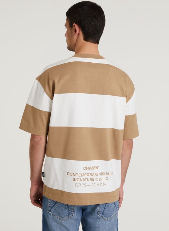Chasin' T-shirt T-shirt afdrukken Biggie Lichtbruin Maat L