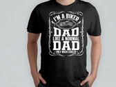 I'm a biker dad like a normal Dad only much cooler - T Shirt - cadeau - gift - vader - dad - beste vader ter wereld - verjaardag - unisex - vaderdag - best dad in the world - father - liefde - cute