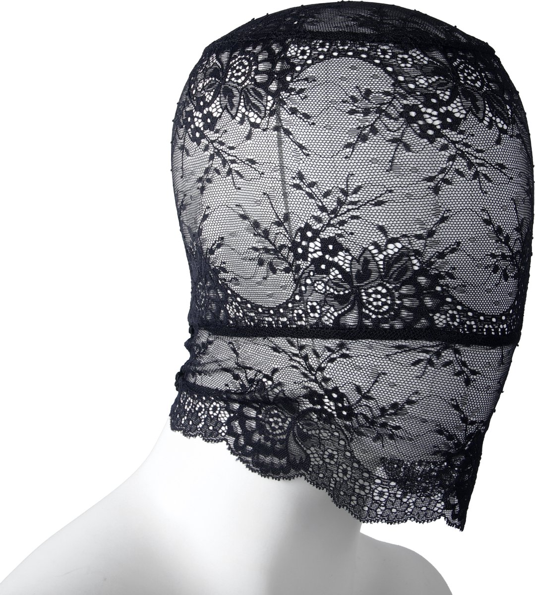 Goedkoopste Banoch | Masker Lace | Zwart kant