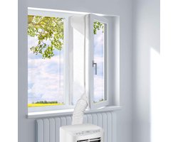 300CM Universal Window Seal for Portable Air Conditioner Unit and Dryer Air Exchange Guards With Zipper