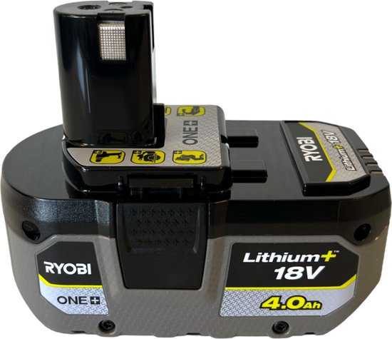 Used Ryobi P108 18 Volt 18v One Plus Lithium Ion High Capacity Battery