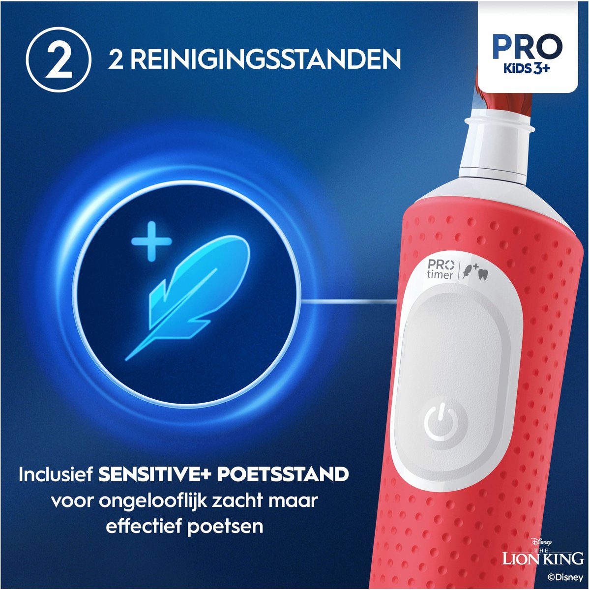 Oral-B Pro Kids - The Lion King - Elektrische Tandenborstel - Ontworpen Door Braun — afbeelding 5