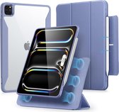 ESR Rebound Hybrid 360 Hoes Geschikt voor Apple iPad Pro 11 (2024) Book Case Paars