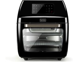 Black & Decker BXAFO1200E Enkel 12 l Vrijstaand 1700 W Heteluchtfriteuse Zwart