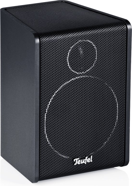 CONSONO 25 CONCEPT Surround 5.1 set - Système 5.1 complet prêt à l'emploi pour un véritable son surround - caisson de basses avec récepteur AV intégré avec Bluetooth 5.0 Zwart