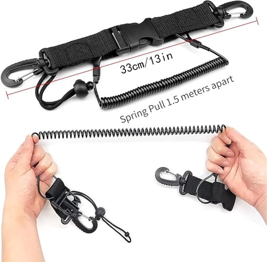 WDZGX Lot De 2 Câbles Spiralés De Plongée, équipement De Plongée