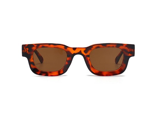 Festival Zonnebril - Leopard - 2024 - Festival bril - Techno - Rave glasses van FESTI — afbeelding 2