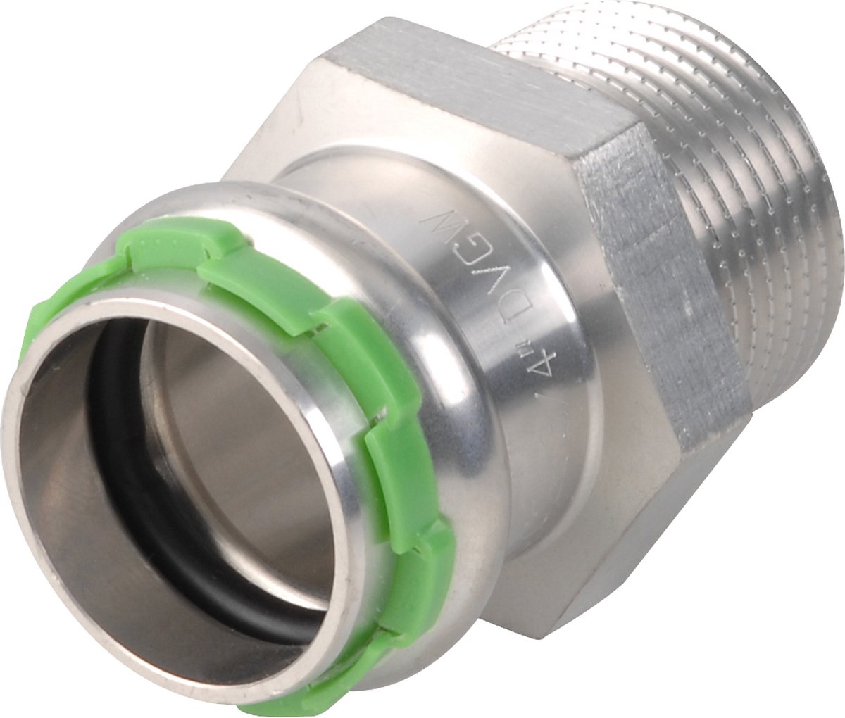 VSH SudoPress RVS Overgangsstuk FM 22xR1/2" Type SP6243GV, 6551380