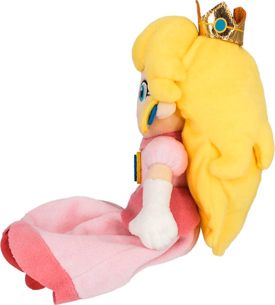 HANBO Super Star Collection Princes Peach pluche prinsen Roslina & Dasy, 26 cm (blauw en geel