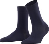 FALKE Cotton Touch business & casual katoen sokken dames blauw - Maat 35-38