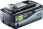 Festool accuset 4x BP 18 Li 8.0 HP-ASI accu 18 V 8.0 Ah ( 4x 577323 ) 8000 mAh Li-ion met laadniveau-indicator