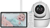 Bitey - Babyfoon met Camera - Baby Monitor - Video & Audio - Automatische Night Vision - 5 Inch HD Scherm