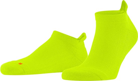 FALKE Cool Kick unisex sneakersokken - neon geel (lightning) - Maat: