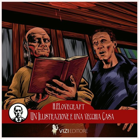 Un’illustrazione e una vecchia casa - cover