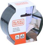 Black & Decker Bande adhésive antidérapante - noir - 50mm x 3m - pour intérieur/extérieur