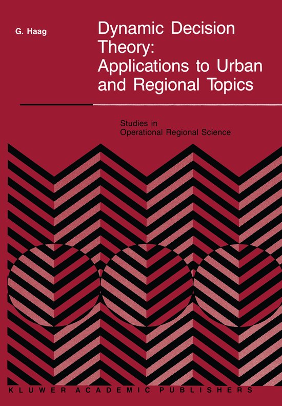 Studies in Operational Regional Science6- Dynamic Decision T ... - cover
