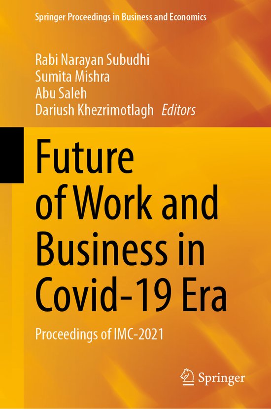 Springer Proceedings in Business and Economics- Future of Wo ... - cover
