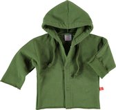 Baby vest bio sweatstof groen 50-56 Limobasics