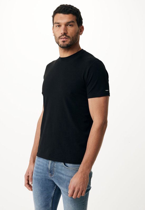 OLIVER Basic T-shirt Short Sleeve Mannen - Zwart - Maat XL