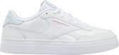 REEBOK CLASSICS Court Advance Bold Sneakers Dames - Ftwr White / Glass Blue / Pink Glow - EU 35.5