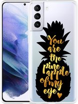 Hoesje Geschikt voor Samsung Galaxy S21+Big Pineapple