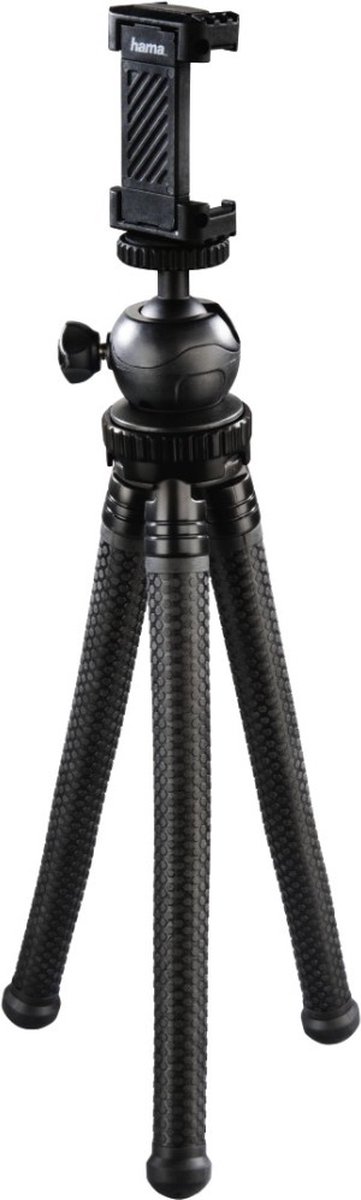 Hama Statief "FlexPro" voor smartphone, GoPro en fotocamera´s, 27 cm, zwart