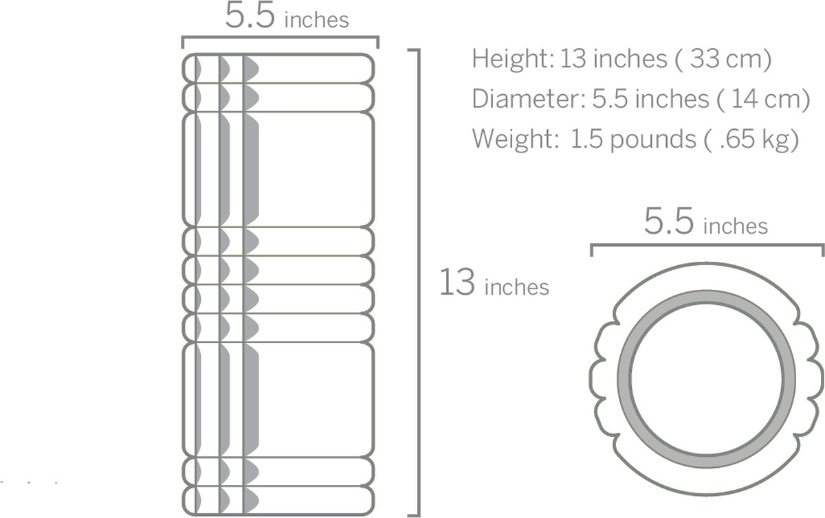 TriggerPoint - The Grid 1.0 Foam Roller - Zwart thumbnail 5