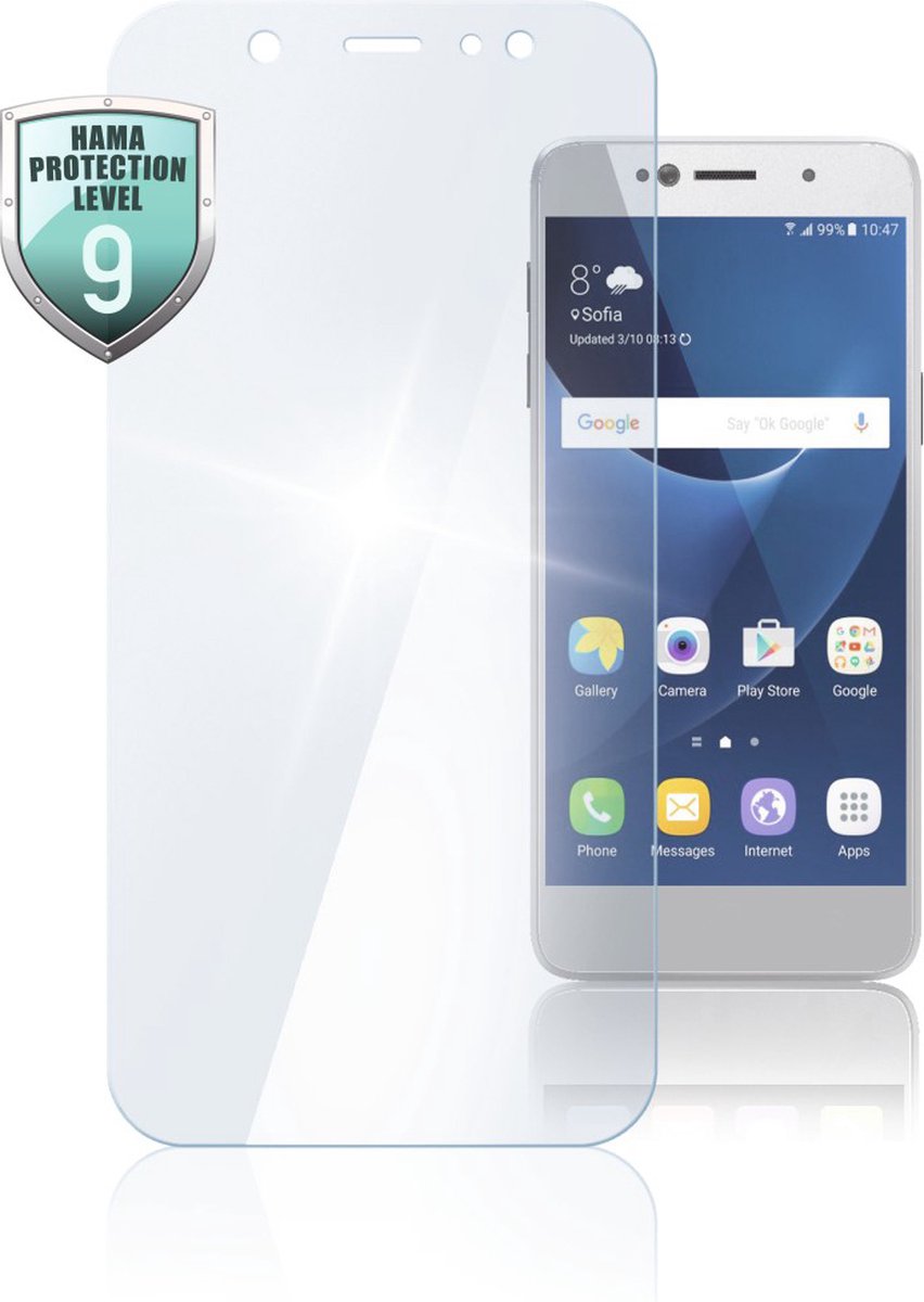 Hama Glazen displaybescherming "Premium Crystal Glass" Sams. Galaxy A6 (2018)