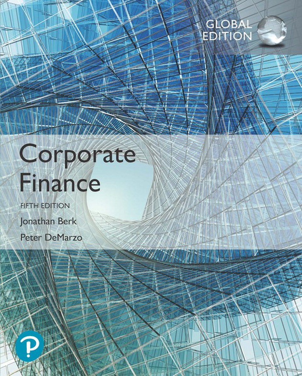 Corporate Finance, Global Edition - Jonathan Berk