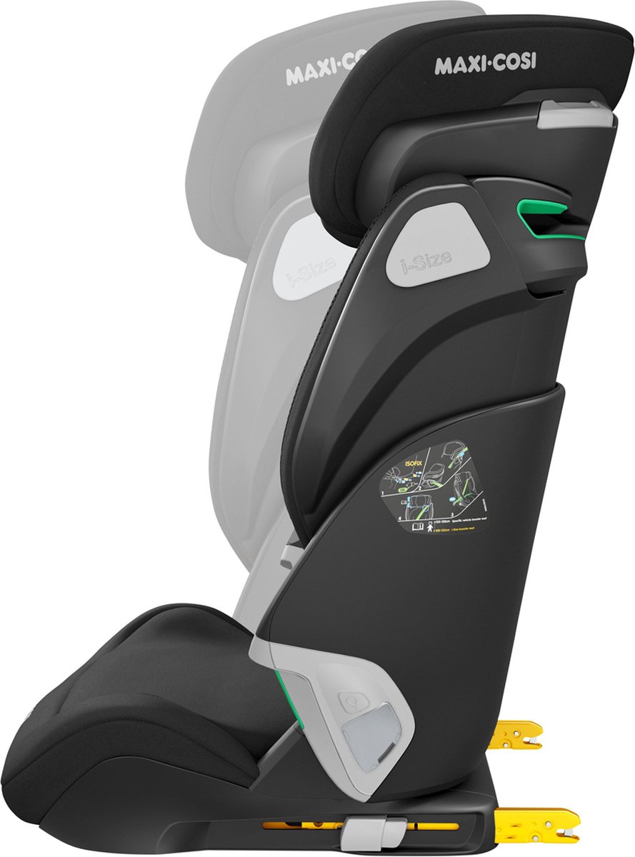 Maxi-Cosi Kore Pro i-Size Autostoeltje - Authentic Black - Vanaf ca. 3,5 jaar tot 12 jaar – foto 2