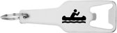 Akyol - roeien flesopener - Roeien - beste roeiers - sport - peddelen - cadeau - hobby - 105 x 25mm