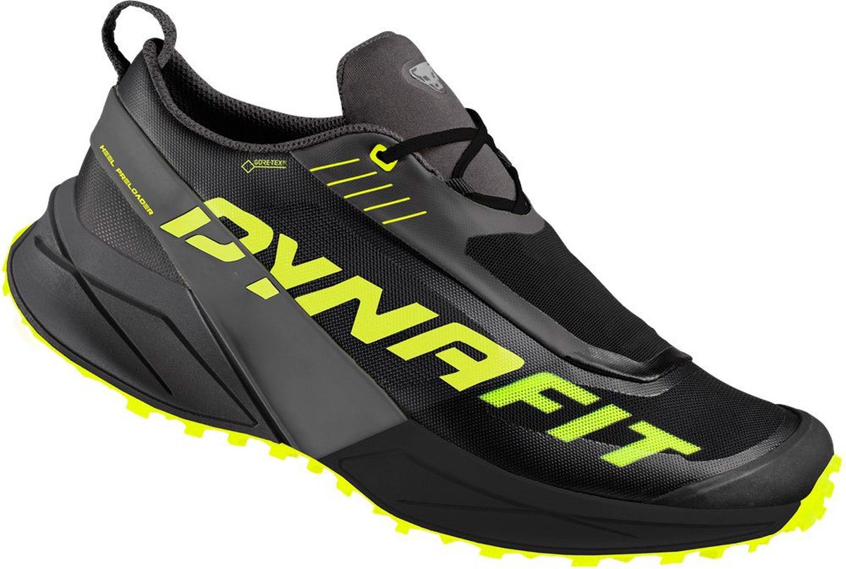 DYNAFIT Ultra 100 Goretex Trailrunningschoenen Heren - Carbon / Neon Yellow - Maat 48.5