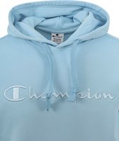 SINGLES DAY! Champion - Hoodie Logo Lichtblauw - Heren - Maat M - Comfort-fit