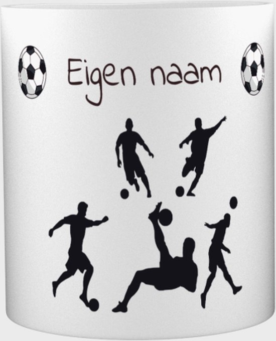 Voetbal mok met eigen naam - Mok met opdruk - voetbal - liefhebber - Cadeau - Verjaardag - Geschenk - Gepersonaliseerde mok - Jongens en meisjes - 350 ML inhoud cadeau geven Voetbal mok met eigen naam - Mok met opdruk - voetbal - liefhebber - Cadeau - Verjaardag - Geschenk - Gepersonaliseerde mok - Jongens en meisjes - 350 ML inhoud cadeau geven