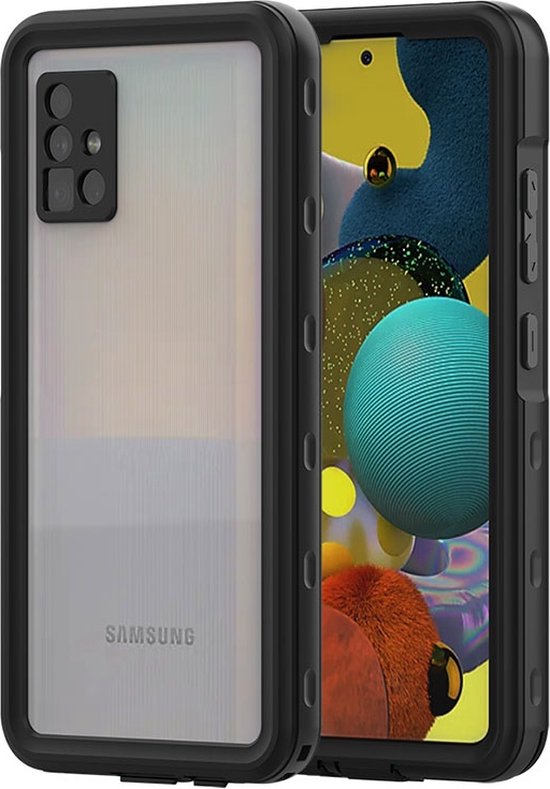 Waterdicht Hoesje Samsung Galaxy A51 5G - zwart | bol.com