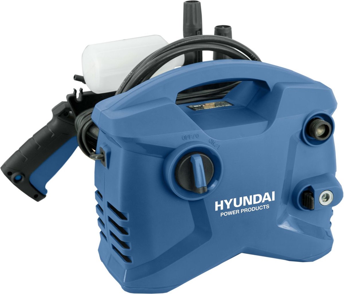 Nettoyeur haute pression compact / pulvérisateur haute pression Hyundai -  1600W - 135... | bol