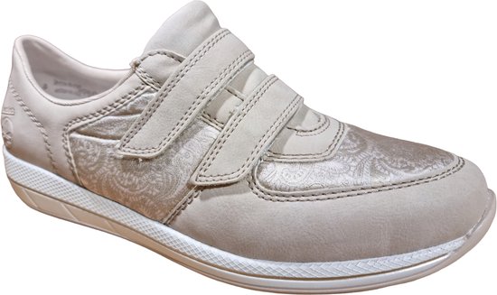 Rieker klittebandschoen beige H leest art. N1168 63 maat 42 bol