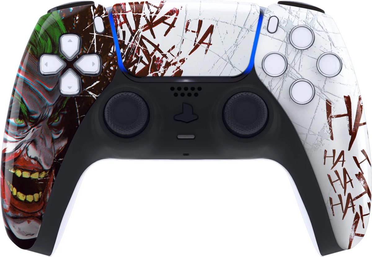 PS5 Draadloze Dualsense Controller – Angry Joker Custom