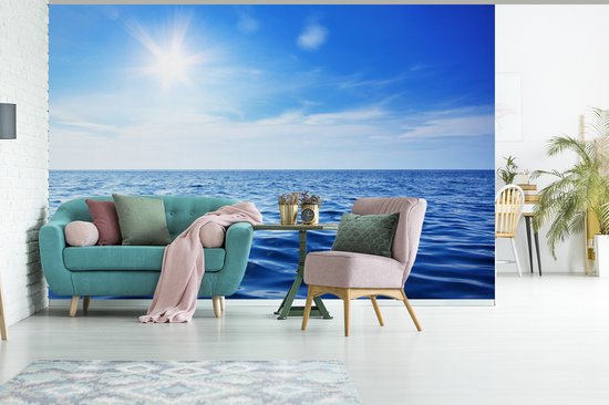Papier peint - Papier peint photo Mer - Soleil - Ciel - Largeur 330 cm x hauteur 220 cm
