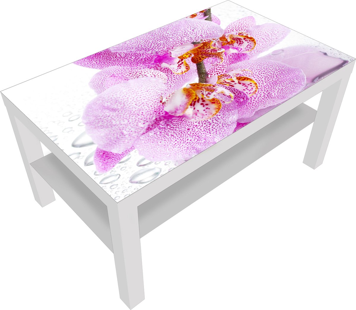 IKEA LACK Table basse Plateau en Verres 90x55cm Table d'appoint Salon Table...