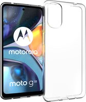 Accezz Hoesje Geschikt voor Motorola Moto G22 Hoesje Siliconen - Accezz Clear Backcover - Transparant