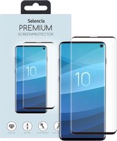 Selencia Screenprotector Geschikt voor Samsung Galaxy S10 Tempered Glass - Selencia Gehard Glas Premium Screenprotector
