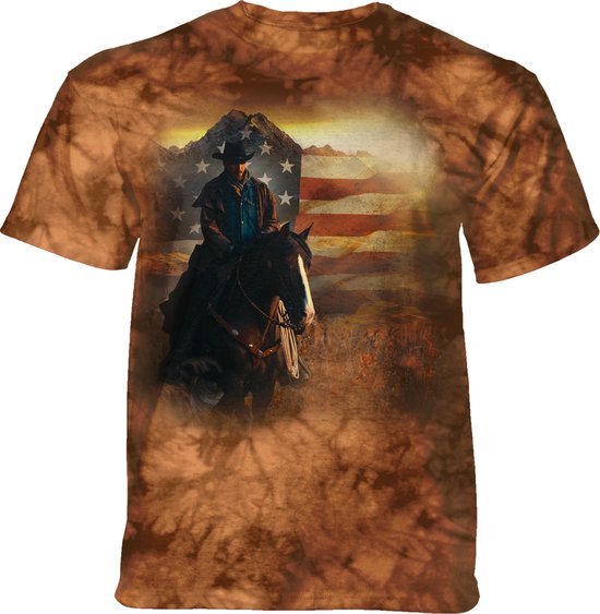 T-shirt Patriotic Cowboy