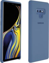 Samsung silicone cover - blauw - voor Samsung N960 Galaxy Note 9