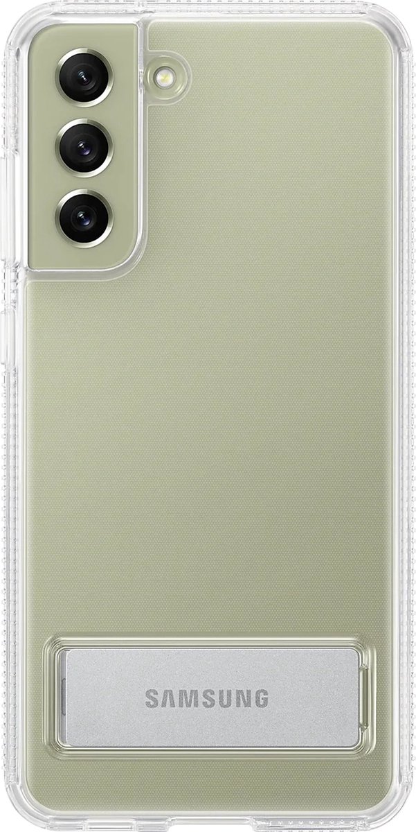 Samsung Clear Standing Hoesje - Samsung Galaxy S21 FE - Transparant