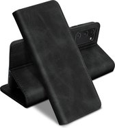 Geschikt voor Samsung Galaxy S20 FE Wallet Videohouder Magnetisch Tab zwart
