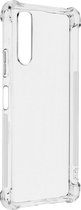Pack Sony Xperia 10 IV Siliconengel Hoesje + iMak Flexibele scherm Smoked